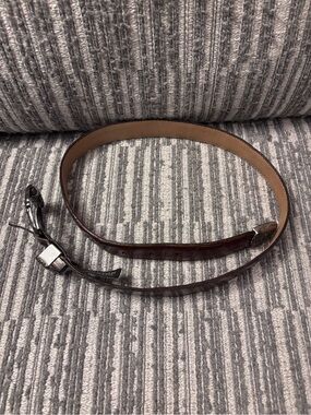 Women's Vintage Brighton Brown Leather Belt